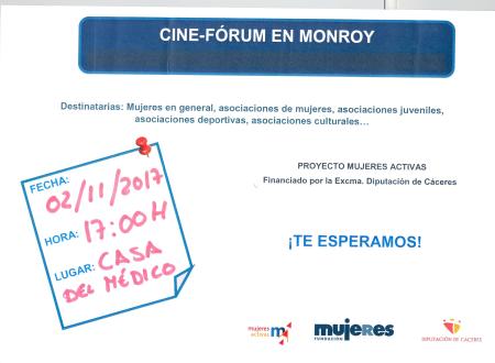 Imagen Cine-Forum Proyecto Mujeres Activas