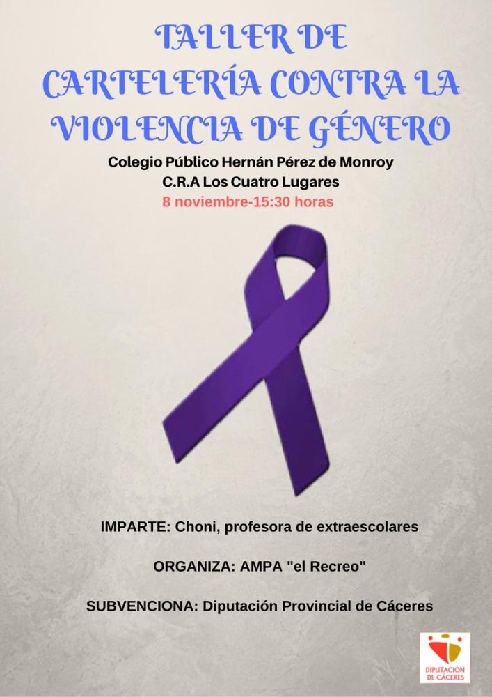 Imagen Taller de cartelería contra la violencia de género